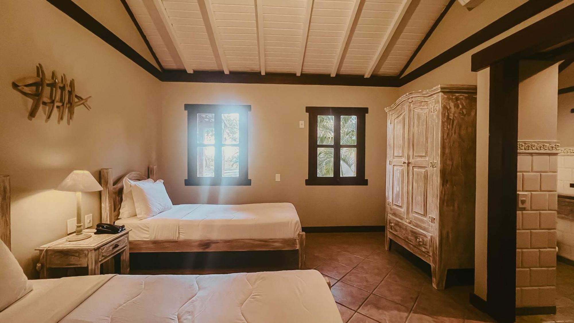 Vila Angatu Eco Resort Spa Santa Cruz Cabrália Exteriör bild
