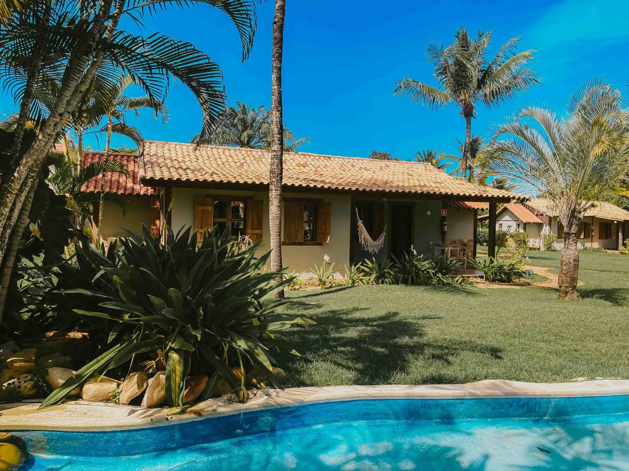 Vila Angatu Eco Resort Spa Santa Cruz Cabrália Exteriör bild