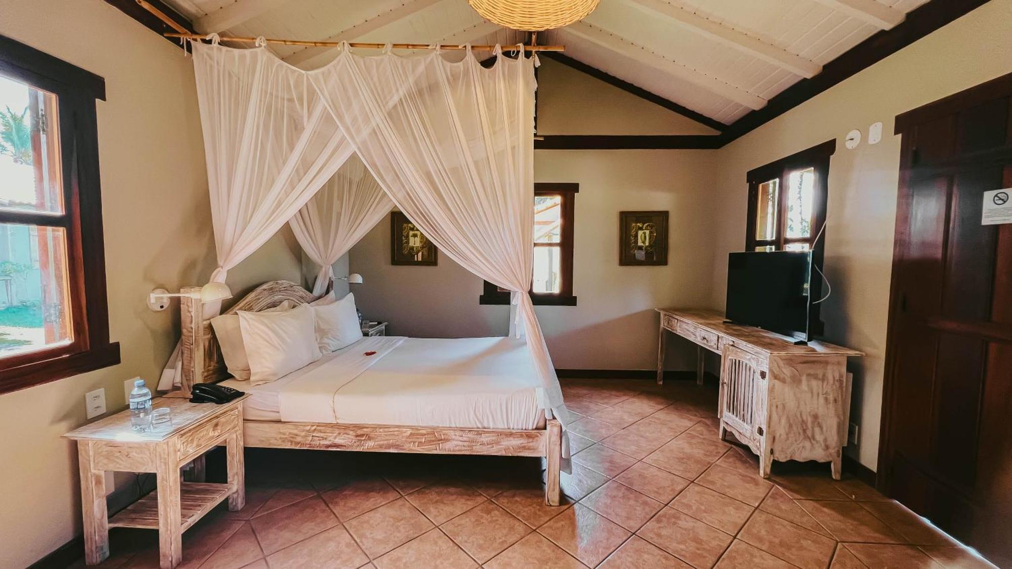 Vila Angatu Eco Resort Spa Santa Cruz Cabrália Exteriör bild