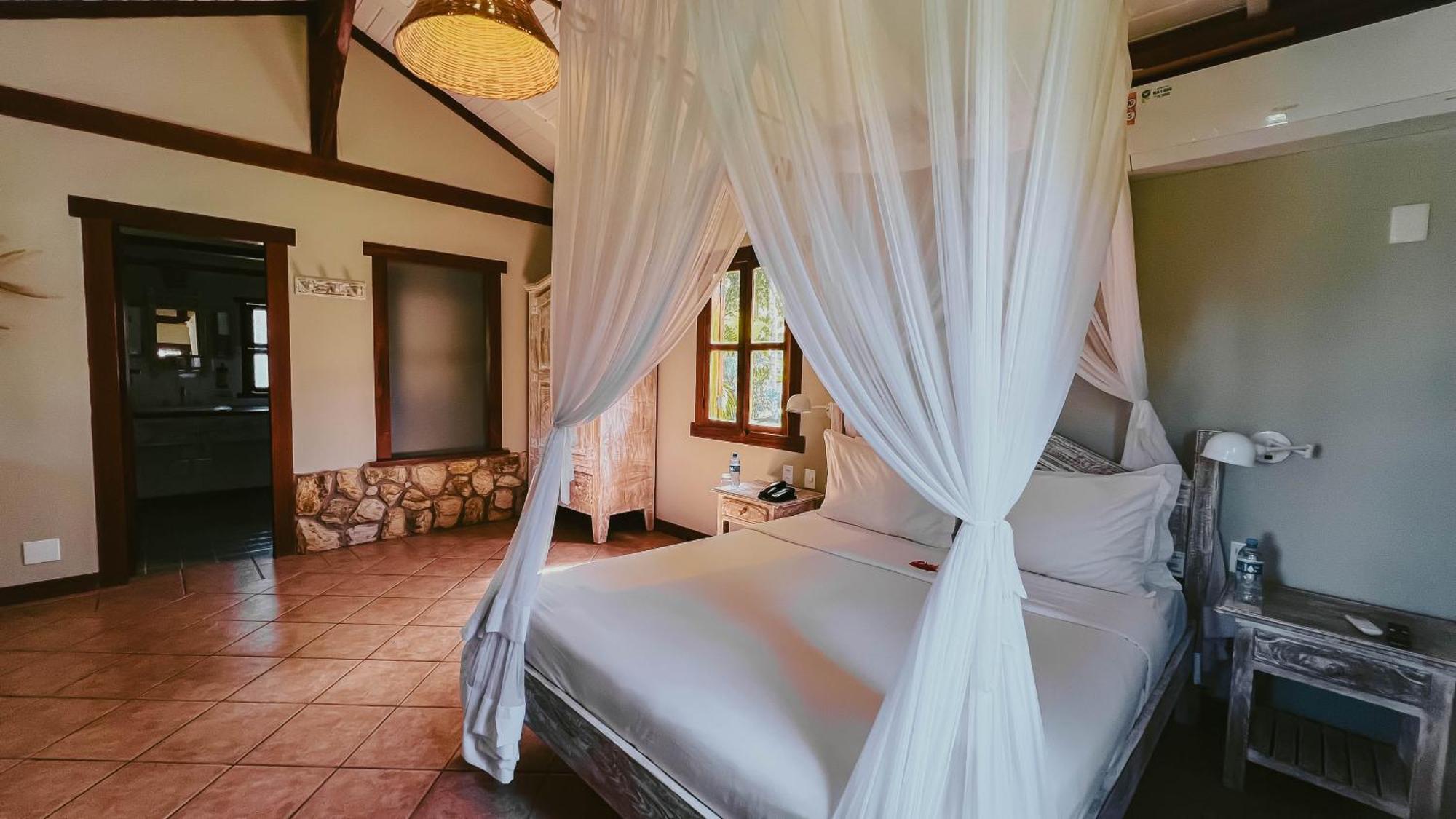 Vila Angatu Eco Resort Spa Santa Cruz Cabrália Exteriör bild